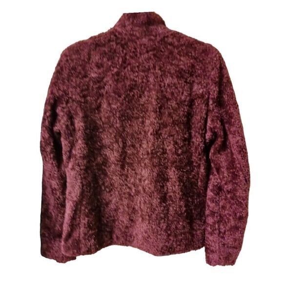  PENDLETON Women's Maroon Heavy Sherpa Jacket. - Picture 12 of 16